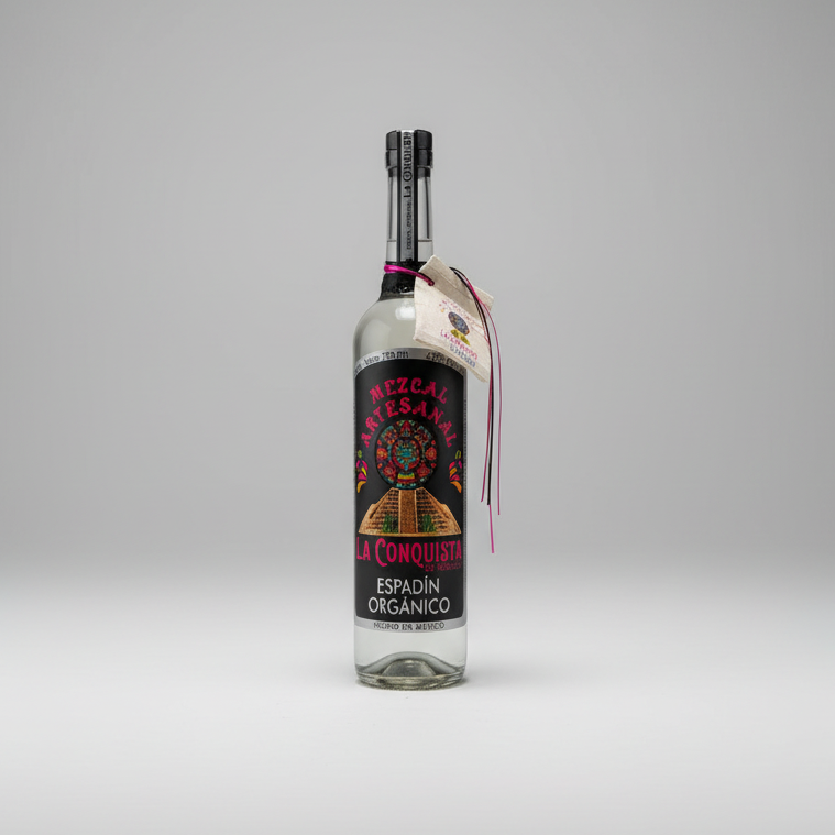 mezcal 100% espadín orgánico  750ml